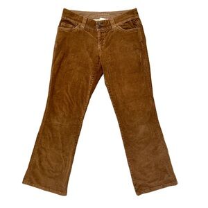 Sonoma Life + Style Petite Brown Cotton Corduroy Pants